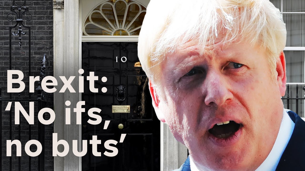 Boris Johnson vows Brexit in 99 days as he becomes Prime Minister.