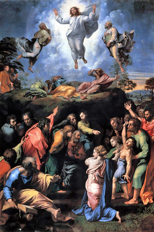 The Transfiguration of Jesus.
