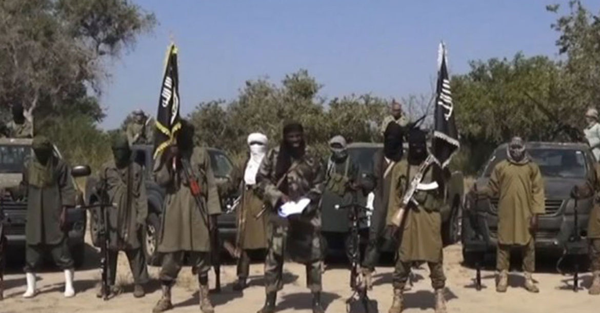 Boko Haram fighters in Nigeria in a video produced by the group. (Image by AFP)