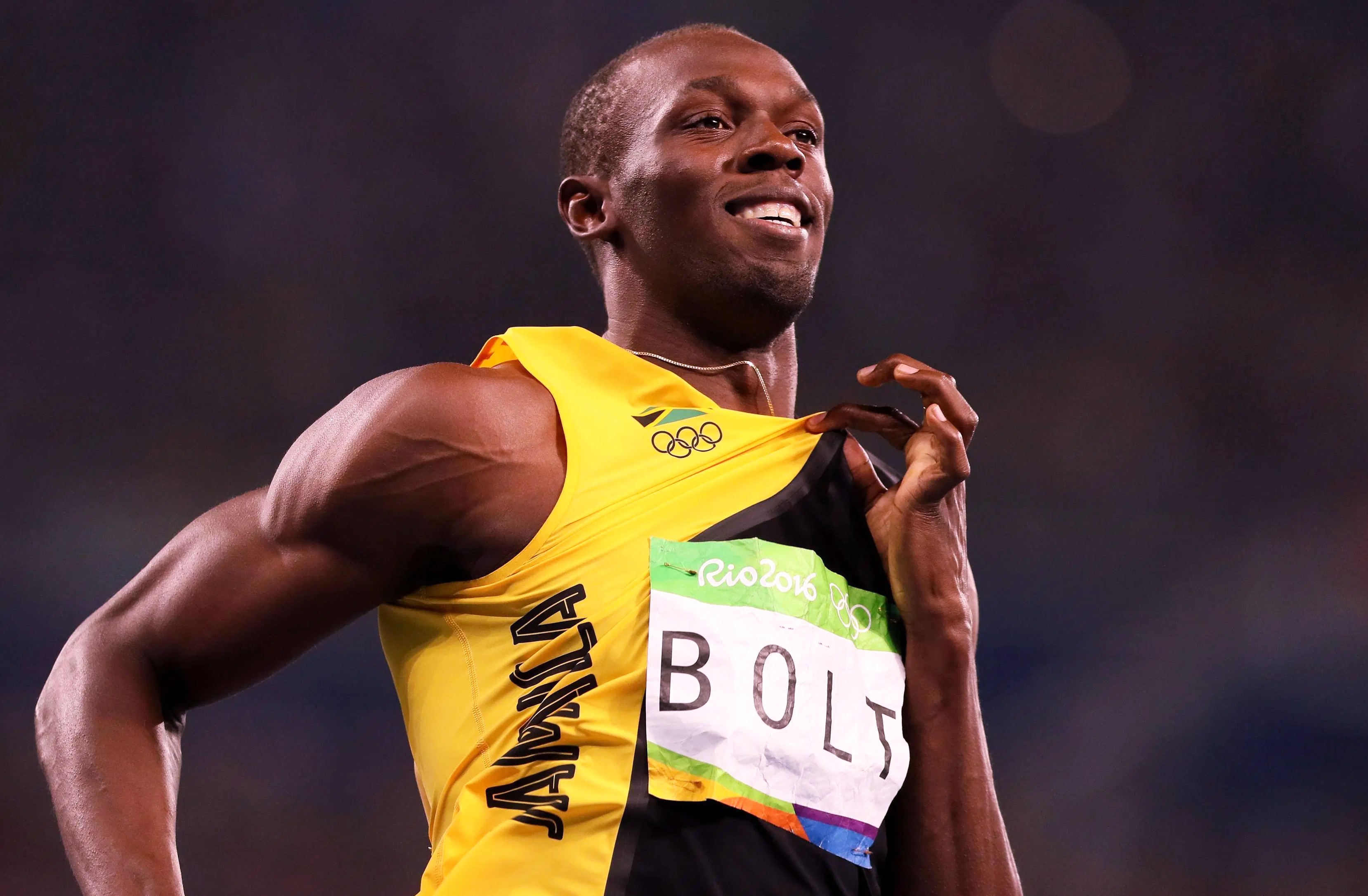The World Fastest Man: Usain Bolt, Jamaica.