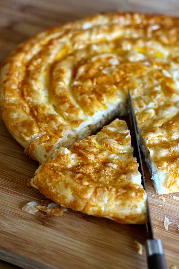 Banitsa (banitza or banica), one of the most popular traditional dishes in Bulgaria by Vera Abitbol