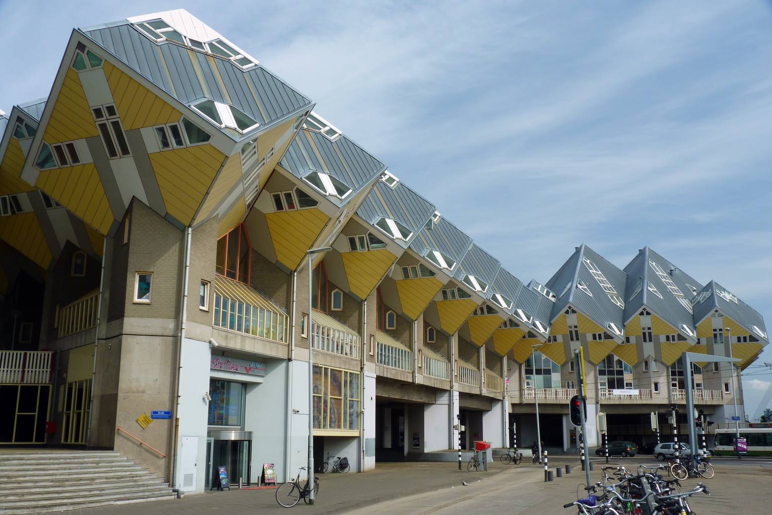 The Cube Houses in Rotterdam