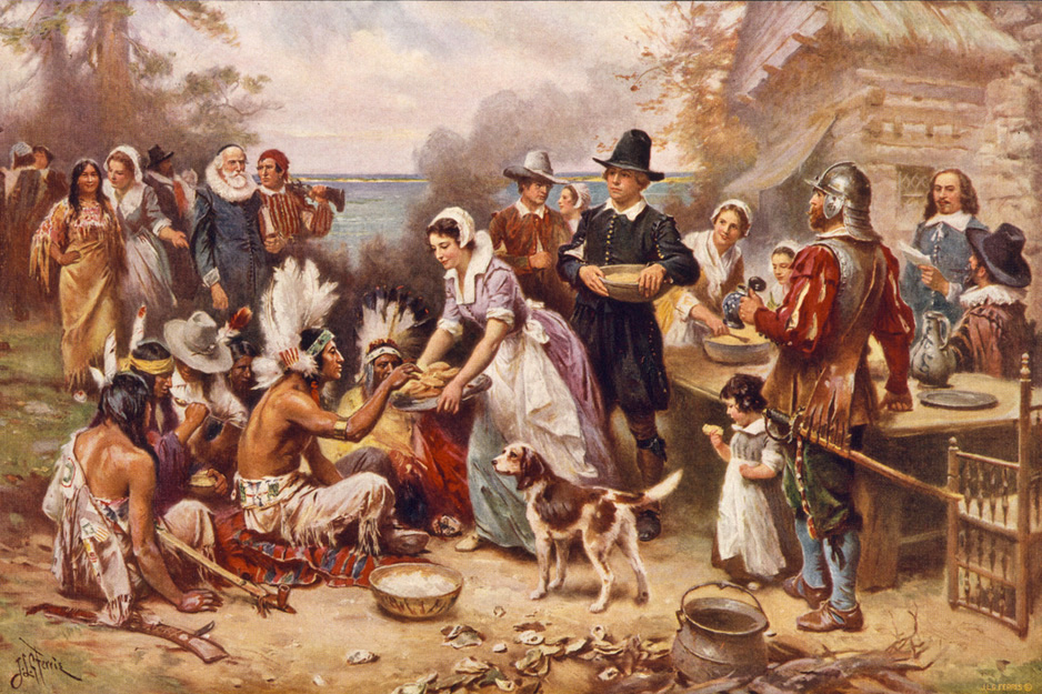 The Pilgrims of Plymouth Colony, Massachusetts