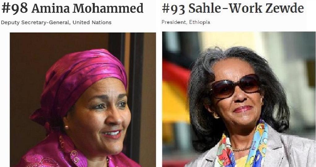 Two Africans Make ‘Forbes List of 100 Most Powerful Women’