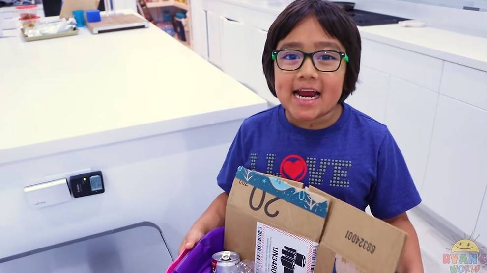 Eight-year-old tops YouTube list of high earners with $26 million