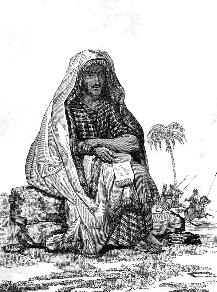 Rene Caillie in arab clothing 1830