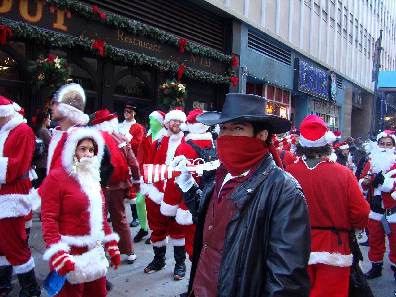 Santa bandit (Image Wikimedia Commons)