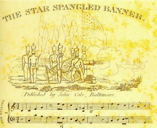 Sheet Music, The Star-Spangled Banner