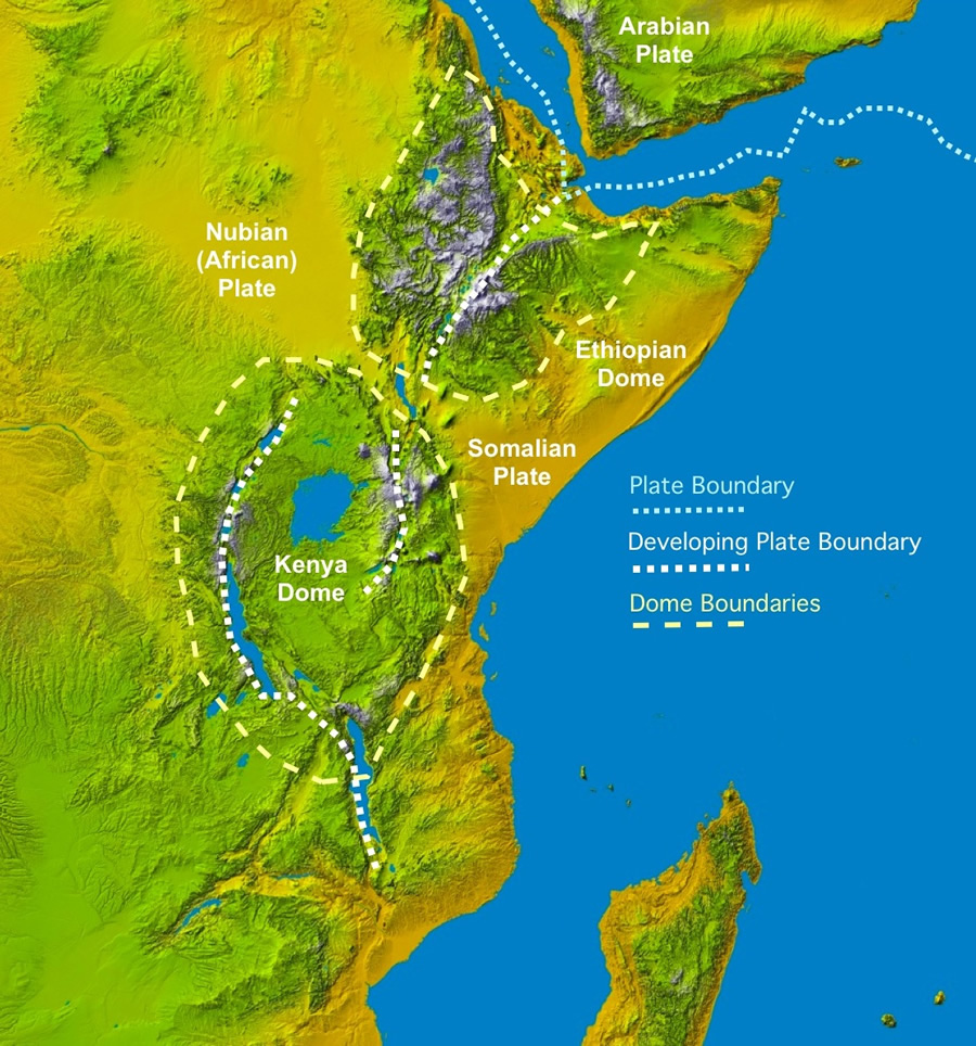 East Africa’s Great Rift Valley: A Complex Rift System