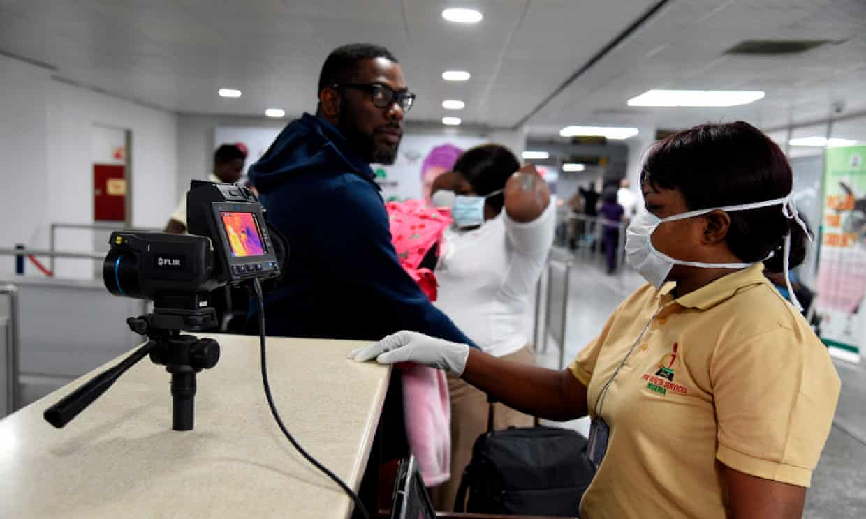 An Italian citizen who worked in Lagos is the first person with coronavirus to be identified in sub-Saharan Africa. (Image Pius Utomi Ekpei/AFP via Getty Images)