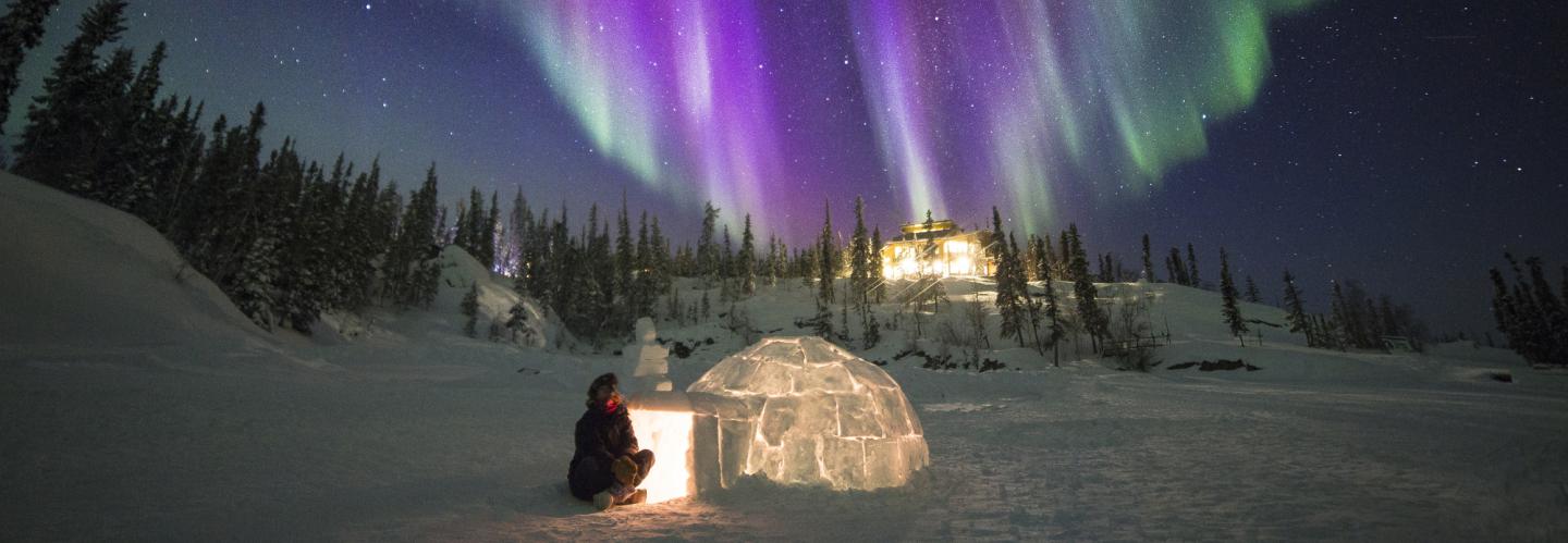 Blachford Lake Lodge in the Northwest Territories. (image Blachford Lake Lodge-Martina Gebrovska)