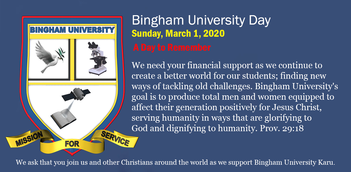 Bingham University Day