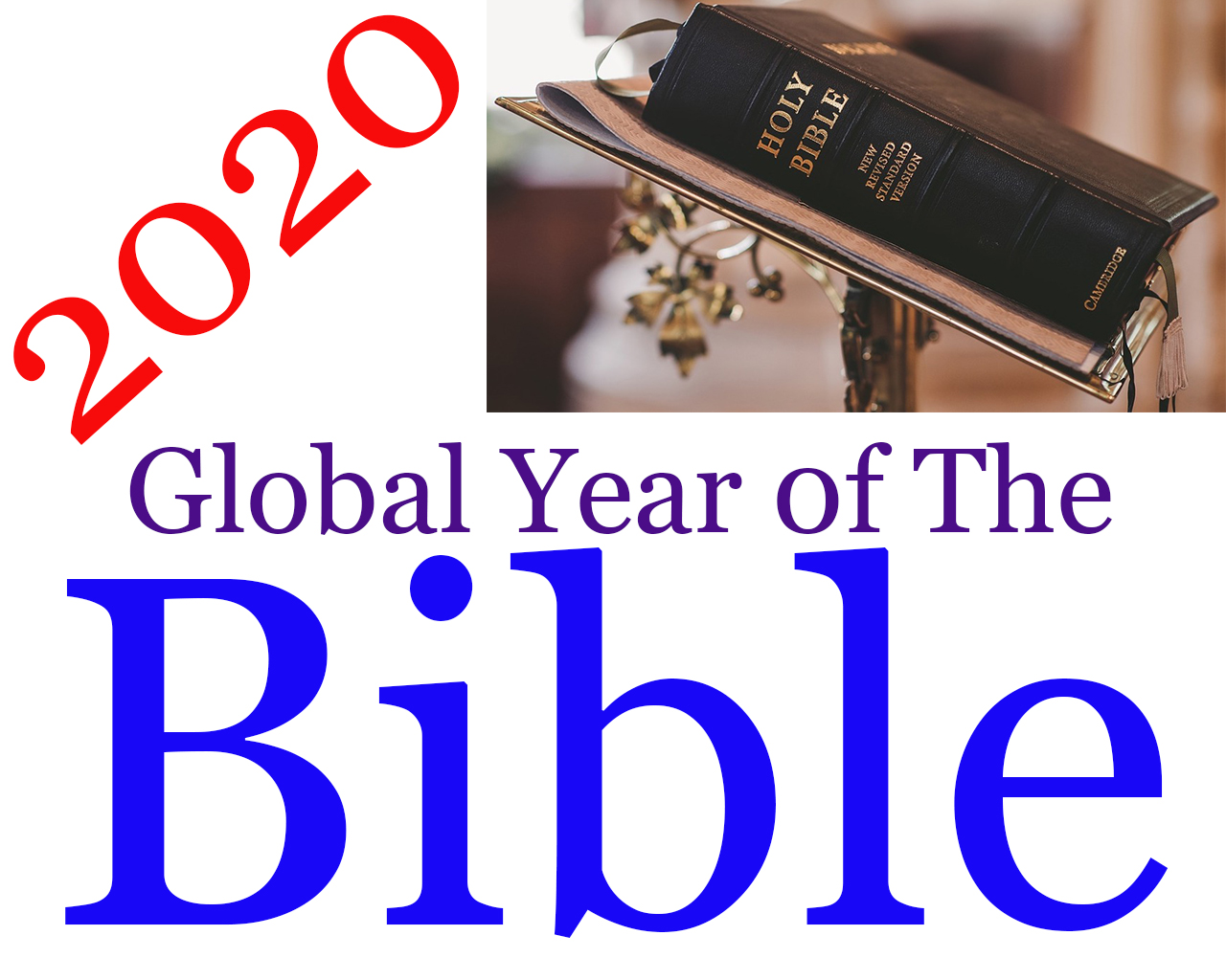 2020 Global Year of The Bible and The Bible