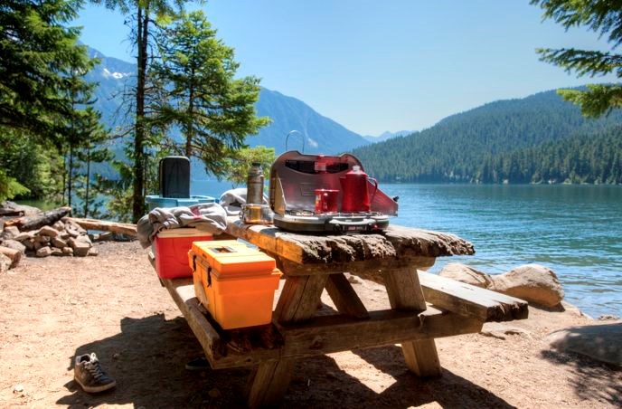 Campsite on Ross Lake. (Images, NPS/Deby Dixon).jpg
