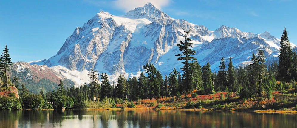 Mount Shuksan in the North Cascades (WikkiCommons)