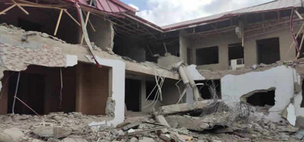 Nigerian high commission apartment in Ghana demolished by armed men