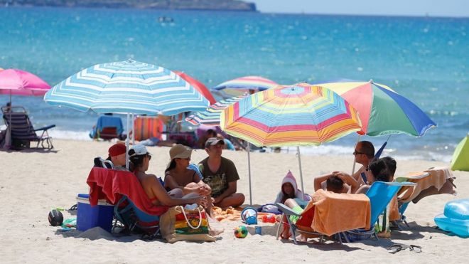 Tourists are starting to flock to Majorca again (Reuters)