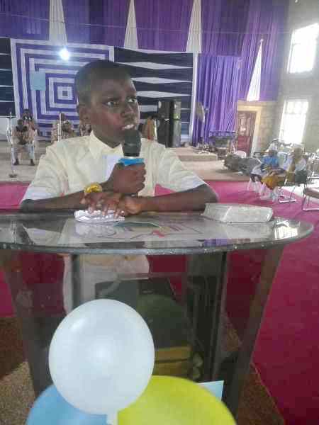 Smart Ayoola, Pastor for this year Sunbeam Anniversary