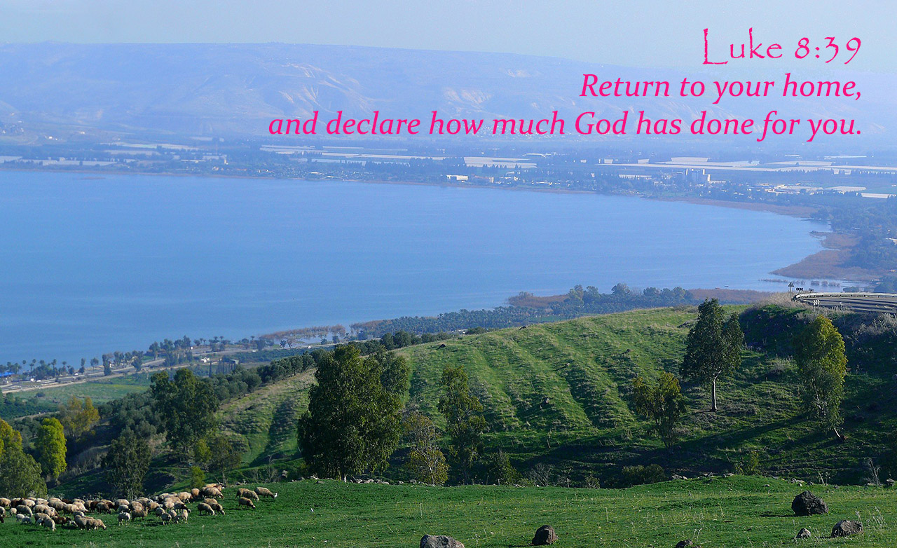 The Sea of Galilee – Monday, 12 October 2020 Daily Devotion