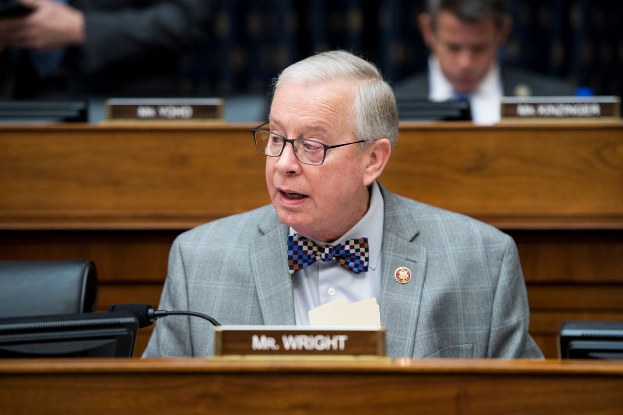 Rep. Ron Wright (R., Texas) died at age 67 two weeks after he was admitted to Baylor Hospital in Dallas. (Image by Bill Clark/CQ Roll Call/Getty Images)