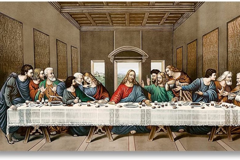 The Last Supper challenges our commitment to the Lord (Leonardo da Vinci Classic Art).