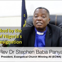 Rev Dr Baba Panya (ECWA President) Calls for CPC Designation on Nigeria