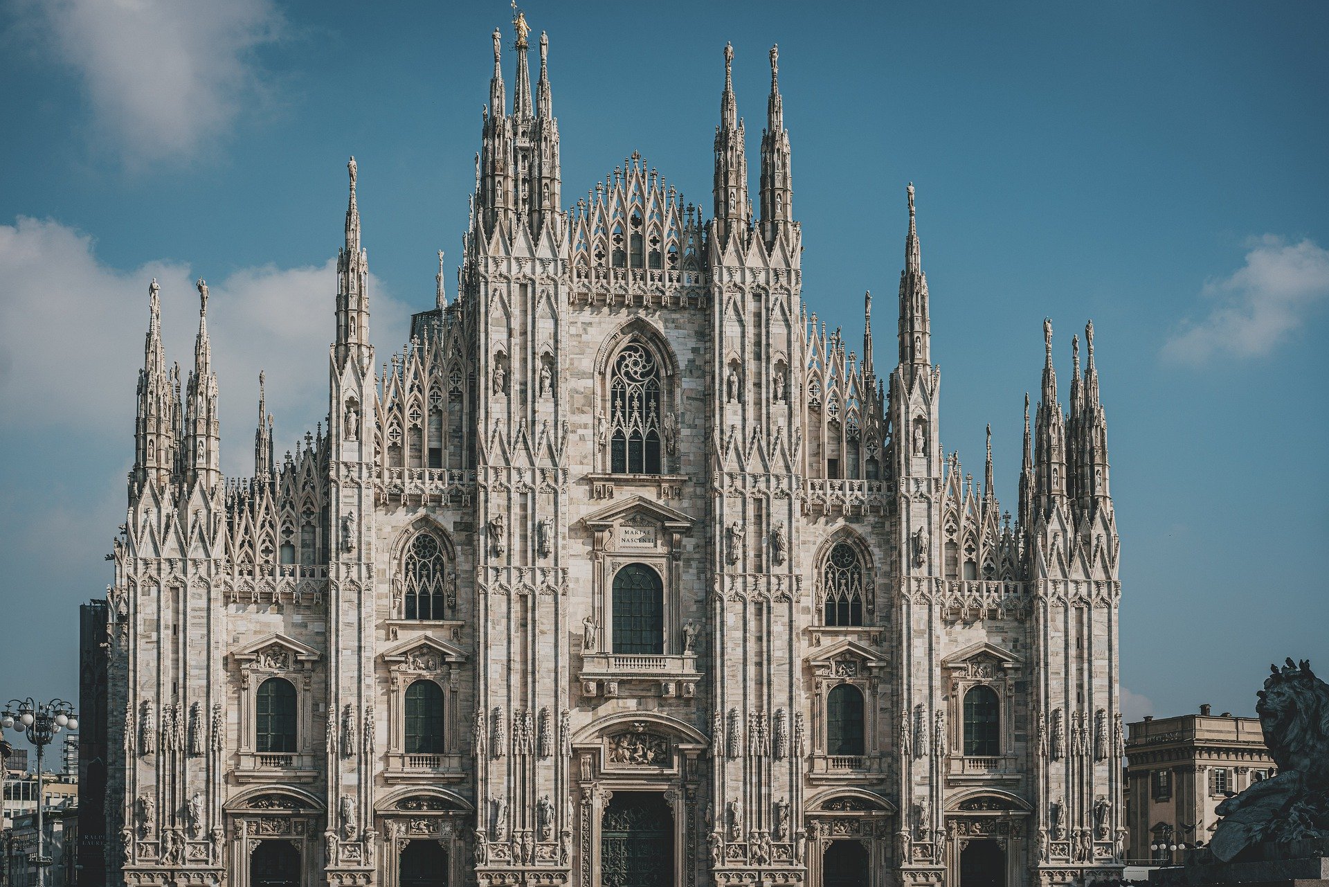 Duomo Cathedral, Milan, Italy (Image by Antonio Cansino)