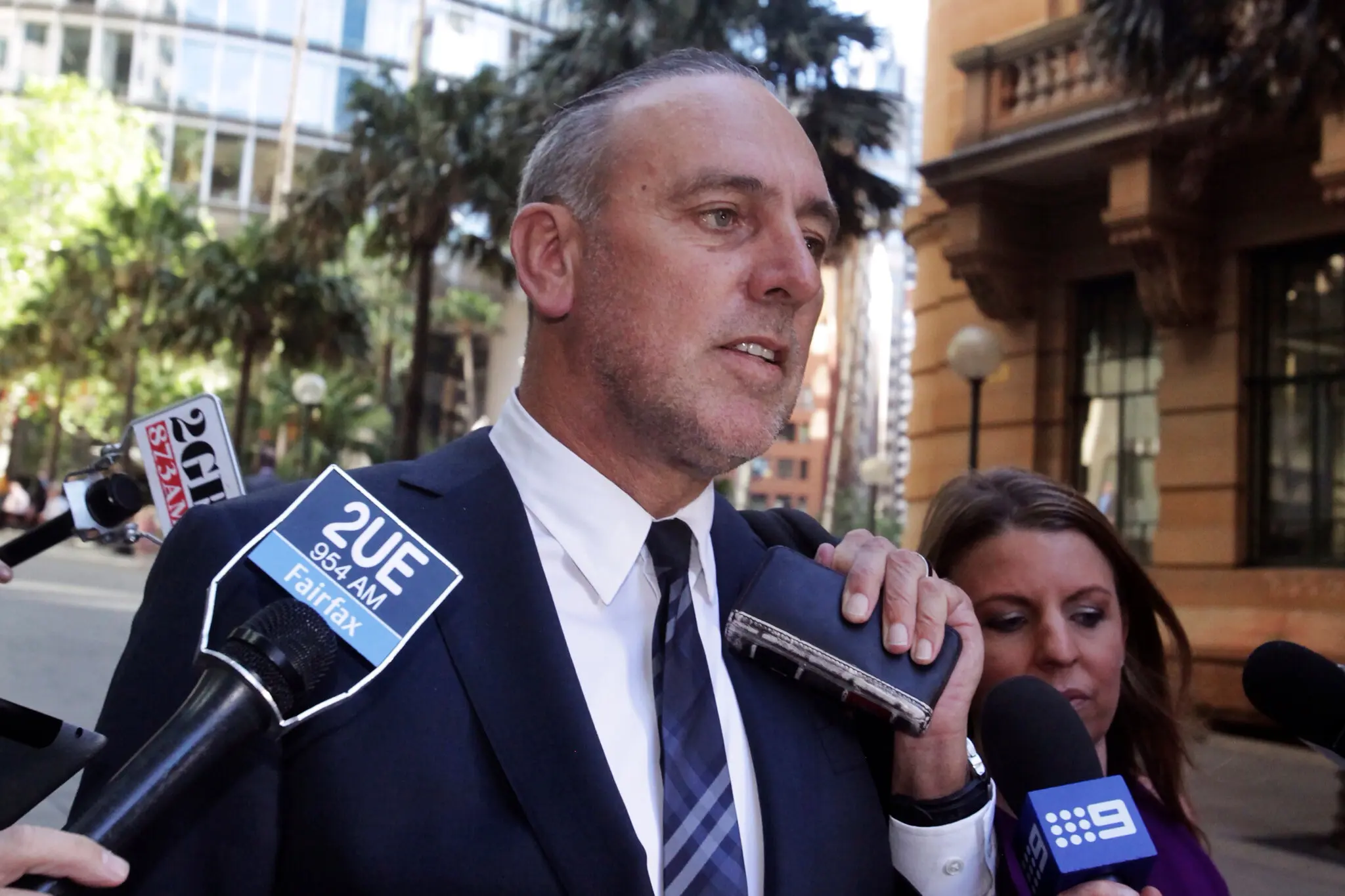 Brian Houston in Sydney, Australia, in 2014. He resigned after an internal investigation into allegations he had behaved inappropriately toward two women.Credit...Mick Tsikas/Australian Associated Press, via Associated Press