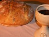 Communion Wine And Bread