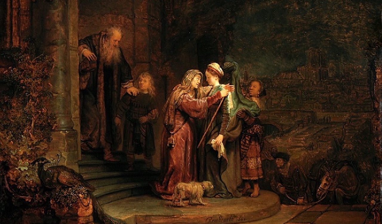 The Visitation by Rembrandt (1640)